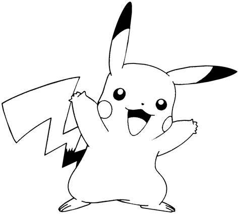 pikachu coloring|Coloriage Pikachu 